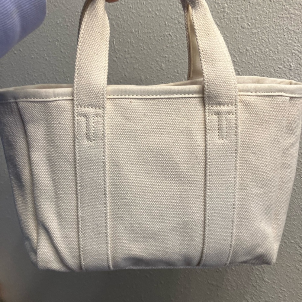 Tory Burch mini canvas tote bag - Picture 4 of 6